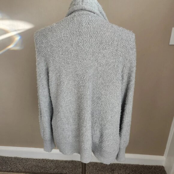CHLOE + JASMINE Women’s Open Gray Cardigan Size L NWT - Picture 3 of 4